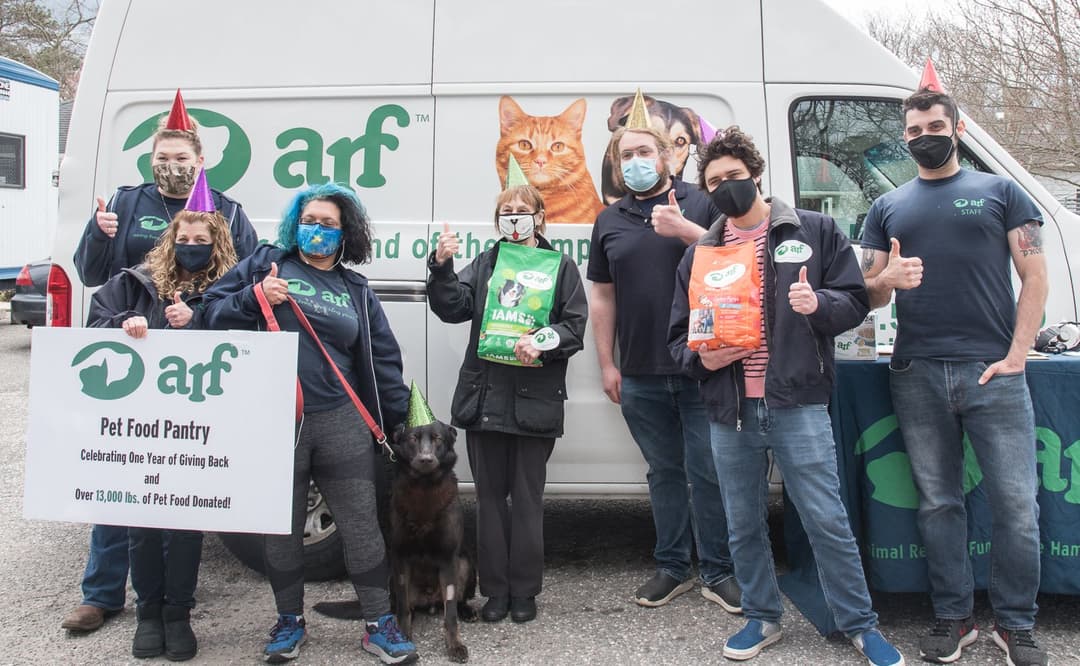 ARF staff and volunteers