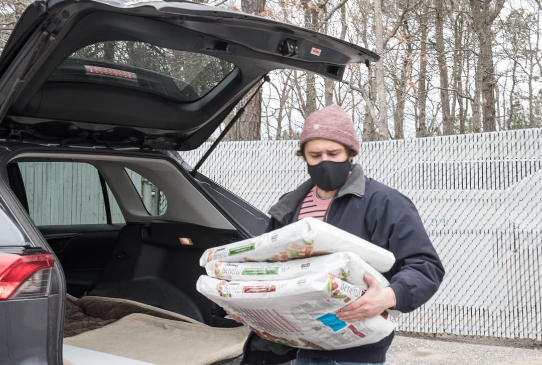 Volunteer Alex McCue