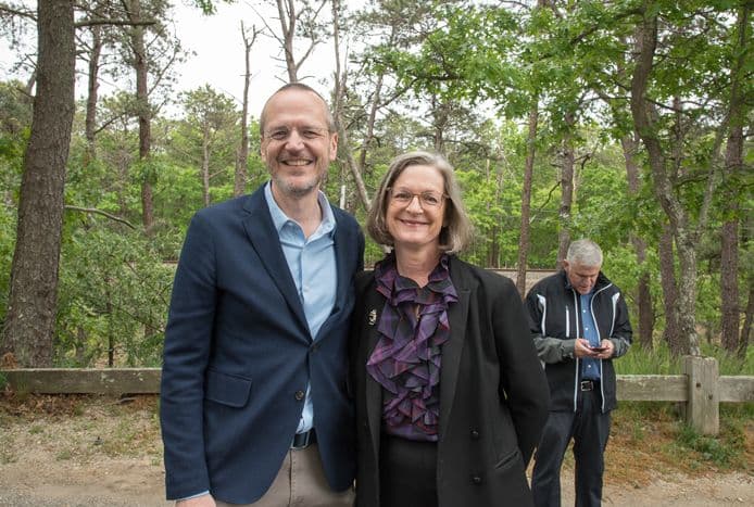 ARF-Executive-Director-Scott-Howe-with-Sara-Davison