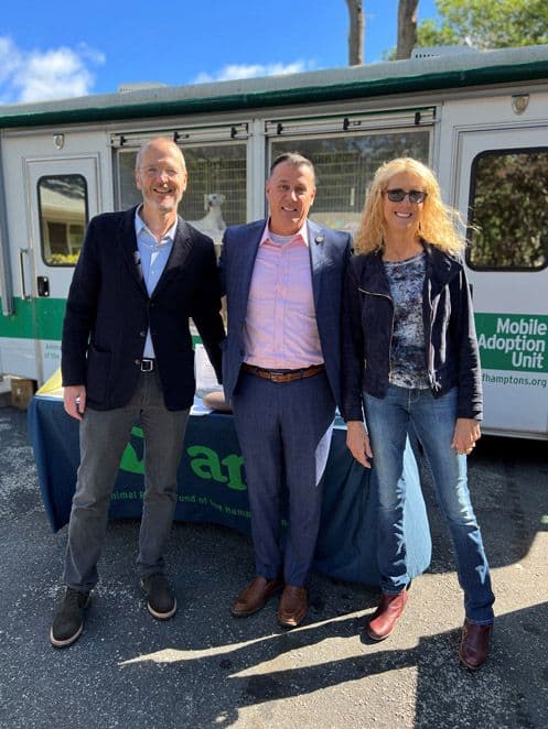 ARF's Executive Director Scott Howe, NY-Senator Anthony Palumbo and Kent's Executive Director Pam Green